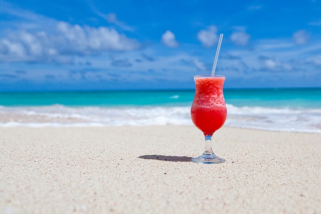 plážový drink
